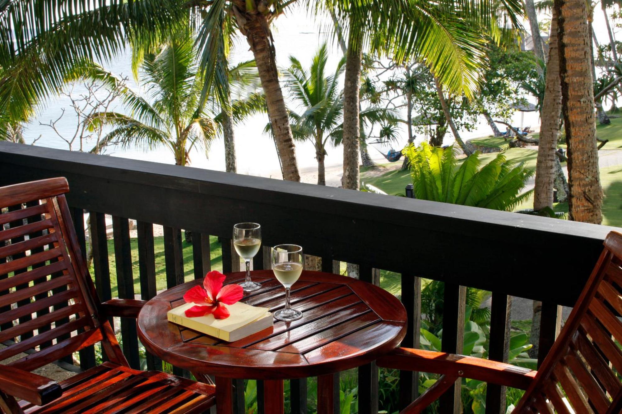 The Warwick Fiji Hotel Korolevu  Exterior photo A balcony at the resort