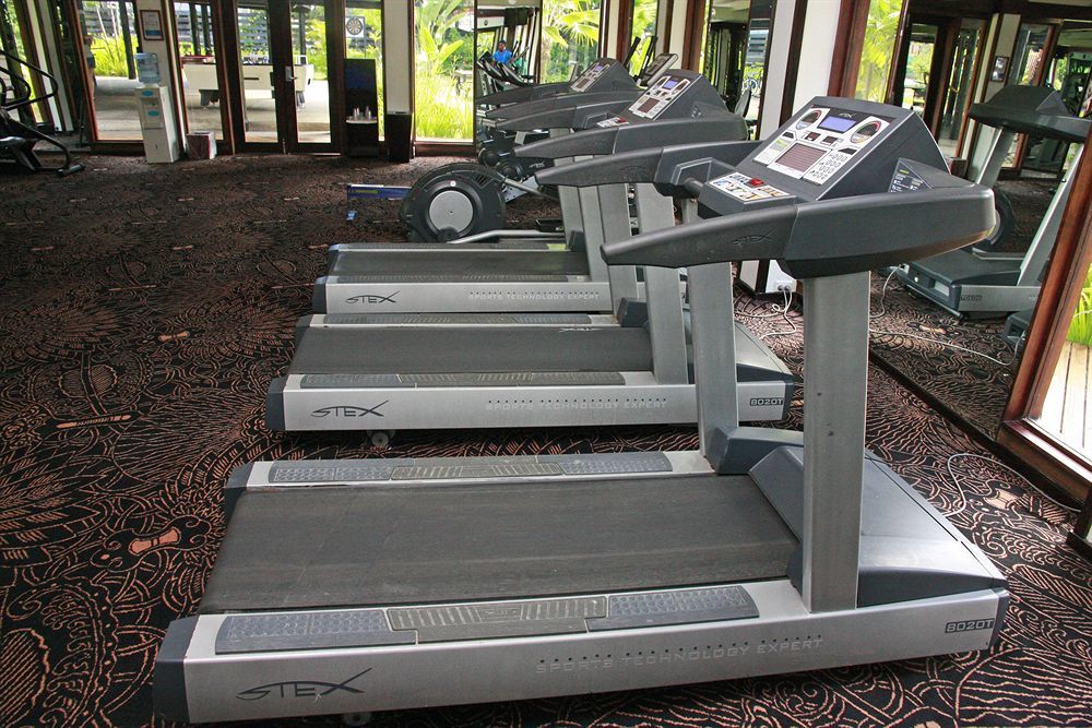 The Warwick Fiji Hotel Korolevu  Exterior photo Treadmills in a gym