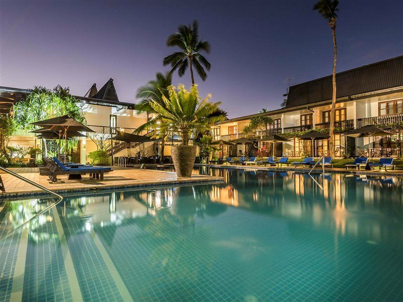 The Warwick Fiji Hotel Korolevu  Exterior photo The pool at the hotel